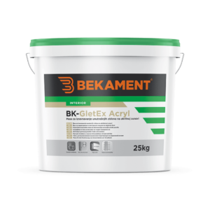 BEKAMENT BK-Gletex Nivelex gotova glet masa za unutrašnje zidove 25 kg