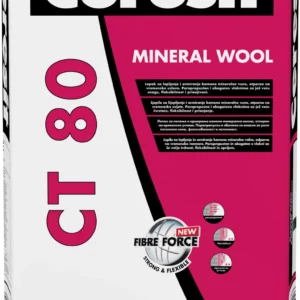 Ceresit CT 80 lijepak za lijepljenje i armiranje kamene vune 25kg