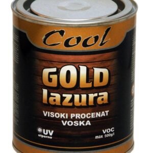 Gold lazura sa voskom bezbojna 0,75 lit Cool