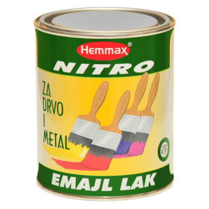 Nitro emajl lak bijeli 0.75 lit Hemmax