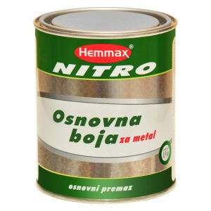 Nitro osnovna za metal crvena 0,9 lit Hemmax