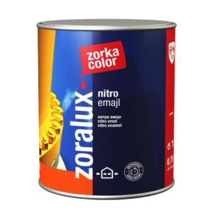 ZORALUX lak nitro emajl crni 0.75l